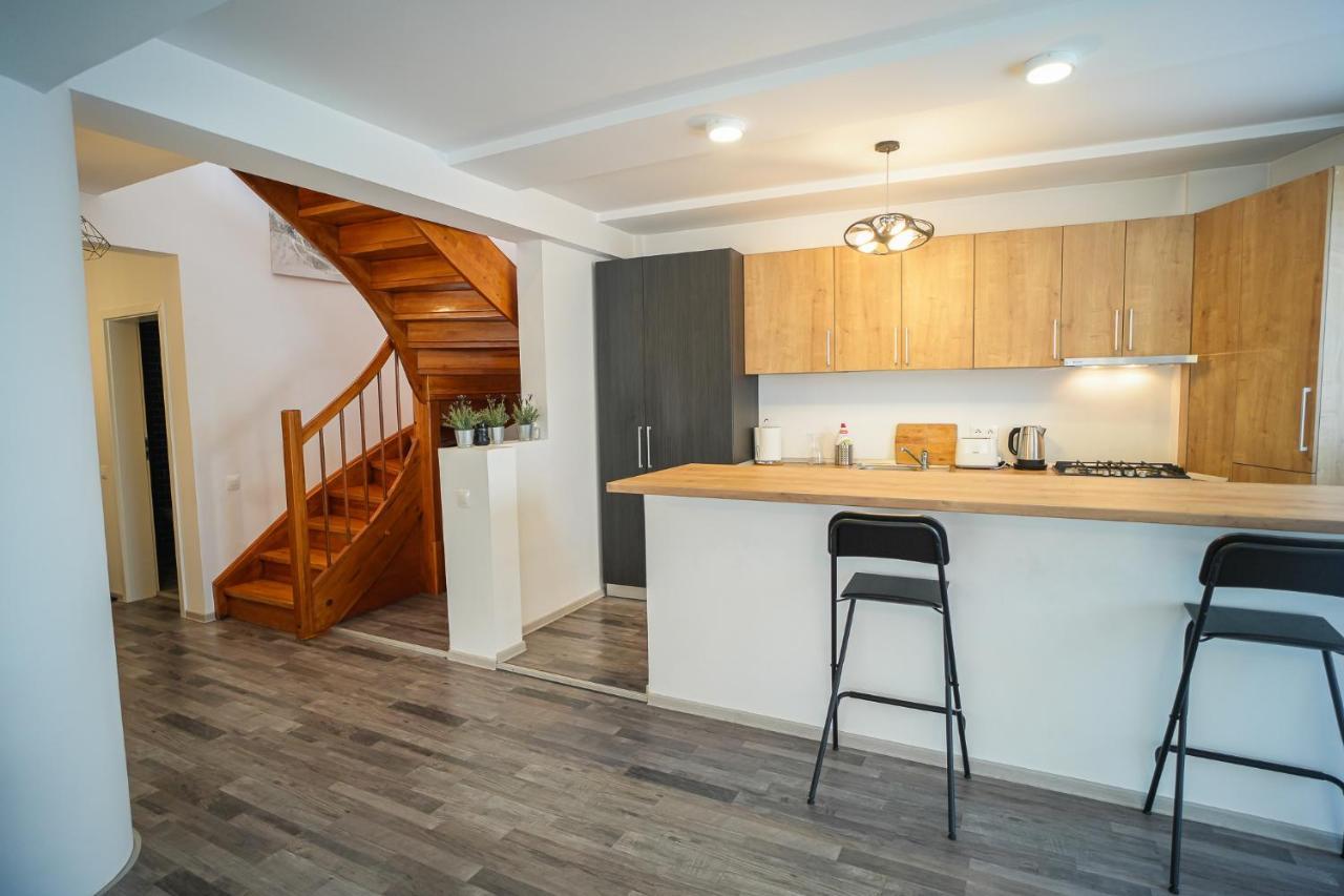 Penthouse With Huge Rooftop & Amazing City View Boekarest Buitenkant foto